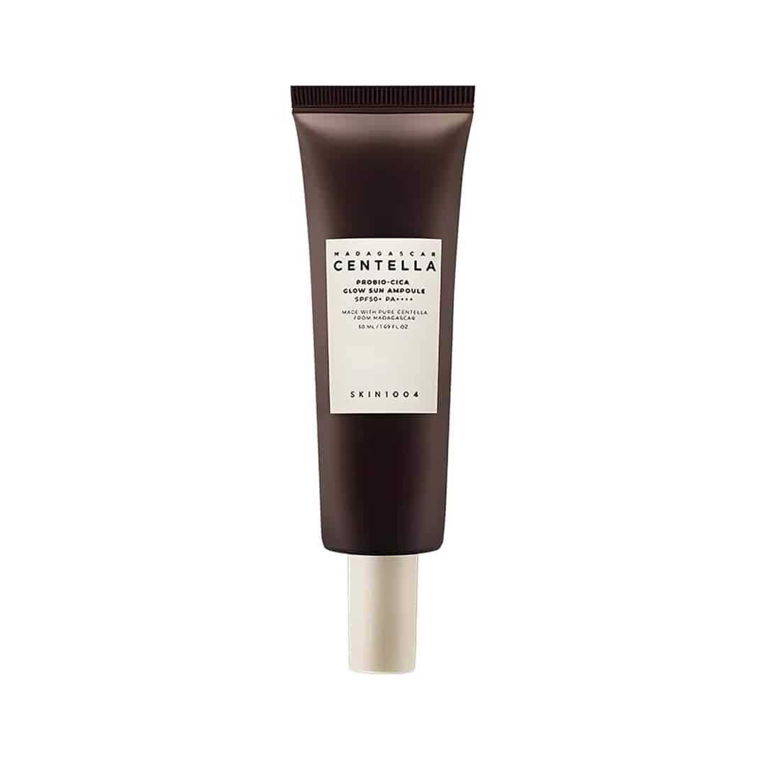 ضد آفتاب آمپولی تقویت کننده و درخشان کننده پروبیو سیکا اسکین 1004 Skin1004 Probio-Cica Glow Sun Ampoule SPF50