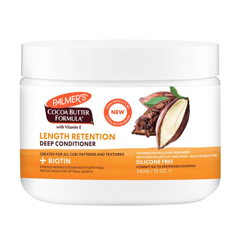 ديپ کانديشنر داخل حمام بيوتين پالمرز Palmer's Biotin Length Retention Deep Conditioner