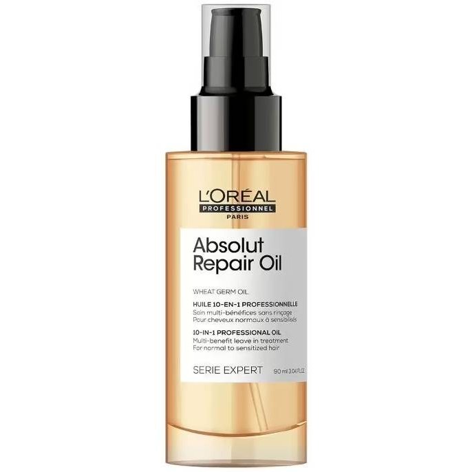 روغن موی ۱۰ کاره ترمیم کننده ابسولوت ریپیر لورال ‏ L’Oreal Absolut Repair Oil 10-in-1 Professional Serie Expert