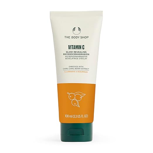 اسکراب میکرودرم ویتامین C بادی شاپ The Body Shop Microdermabrasion Vitamin C, 100ml