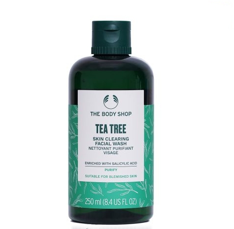 ژل شستشوی صورت تی تری بادی شاپ THE BODY SHOP SKIN CLEARING FACIAL WASH