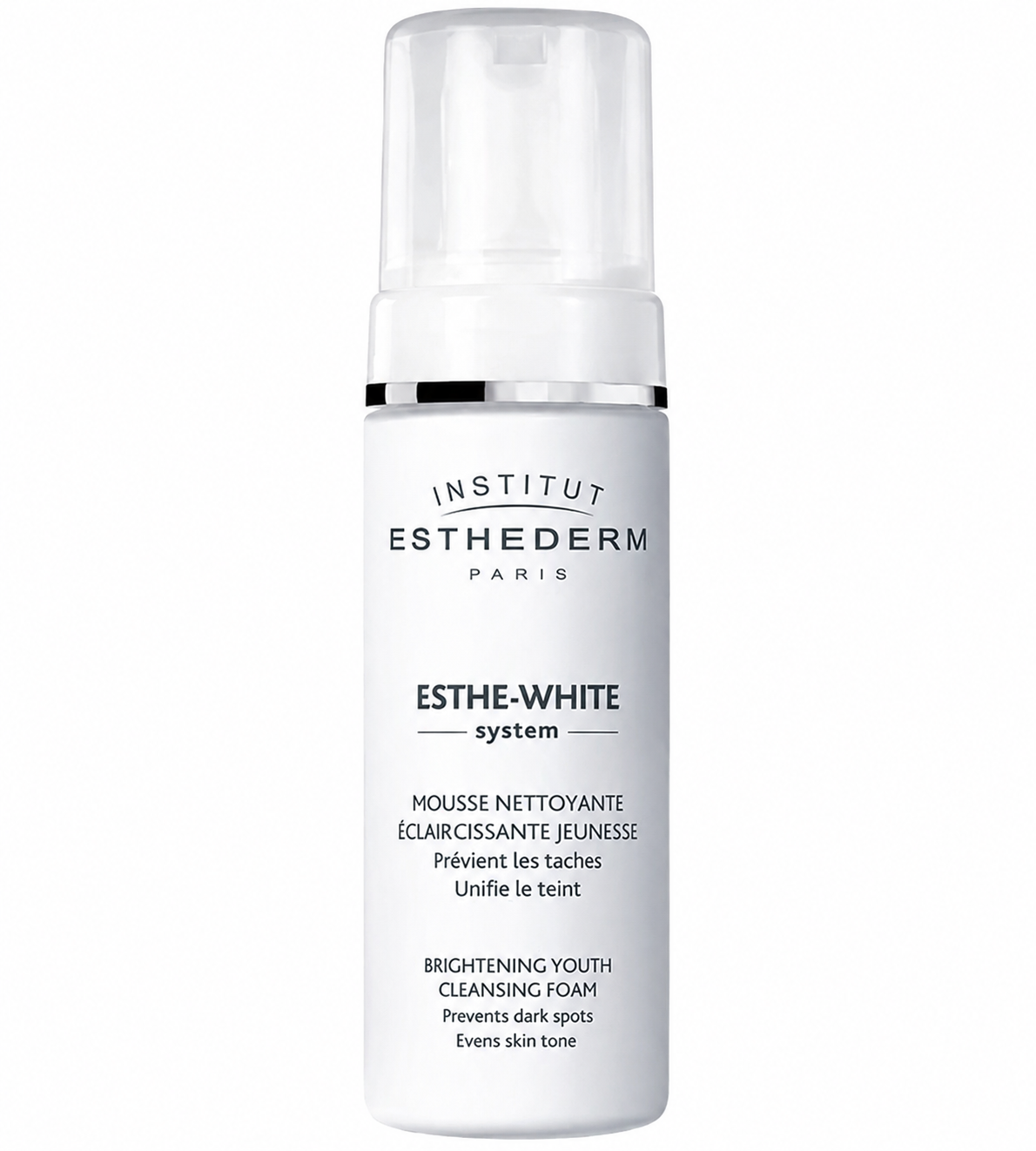 فوم شوینده روشن کننده esthe white استادرم  Esthe White Cleansing Foam Esthederm