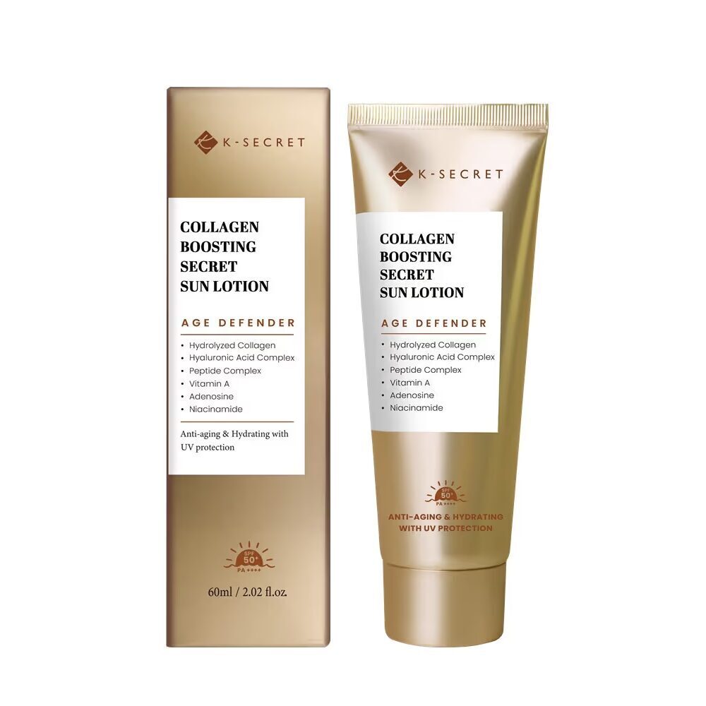 لوسیون ضد آفتاب کلاژن کی سکرت 60 میل KSECRET – Collagen Boosting Secret Sun Lotion SPF 50
