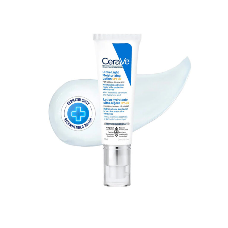 لوسیون ضدآفتاب و مرطوب‌کننده سراوی SPF 30Cerave ultra light moisturizing lotion spf30  50 ml