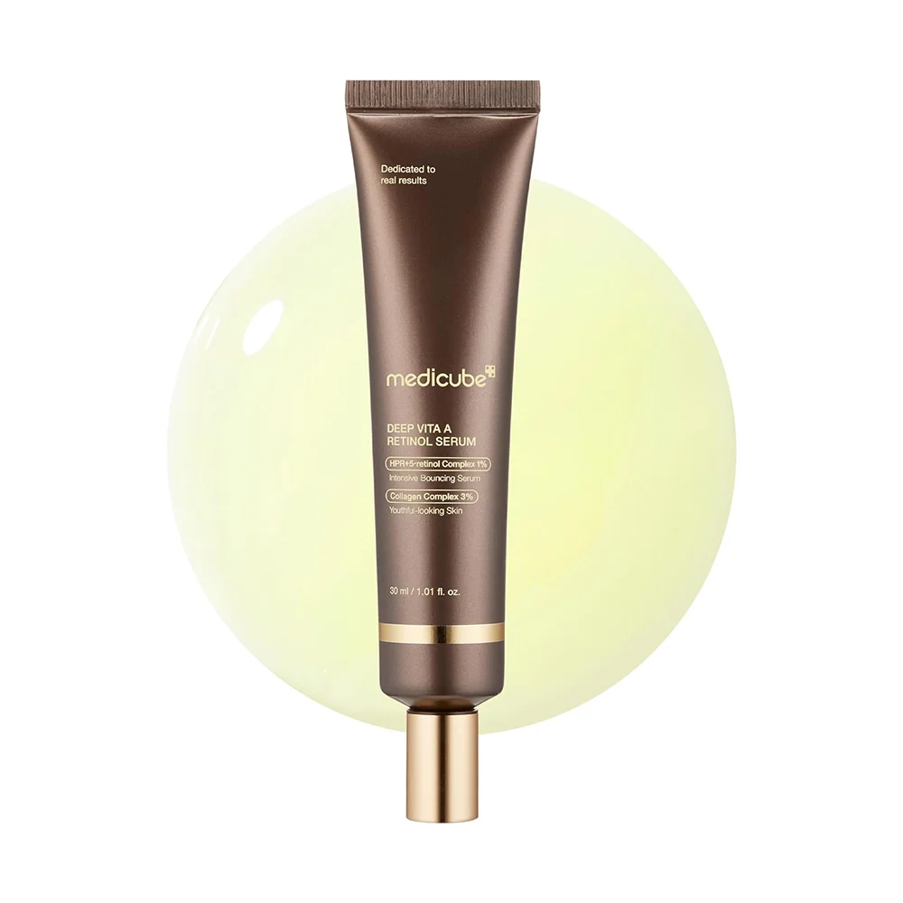سرم ضد چروک رتینول مدی کیوب medicube Deep Vita A Retinol Serum