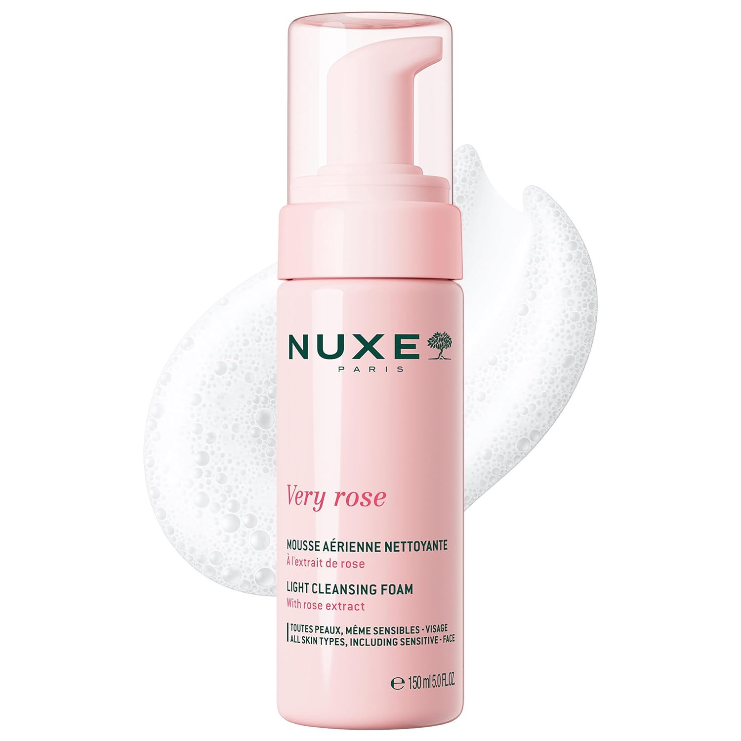 فوم پاک کننده Very Rose نوکس NUXE Very Rose Light Cleansing Foam