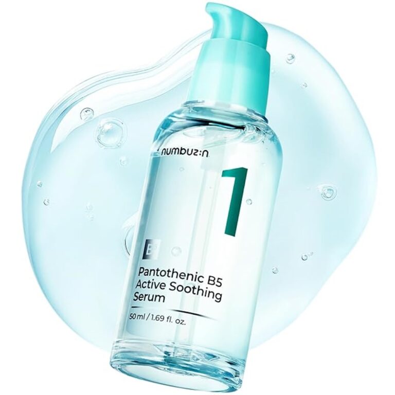 سرم تسکین دهنده و آبرسان پانتوتنیک شماره ۱ نامبوزین Numbuzin no.1 pantothenic B5 active soothing serum