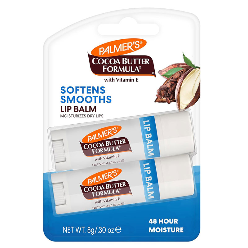 بالم لب کره کاکائو پالمرز ( جفتی ) Palmer's Cocoa Butter Softens Smooths Lip Balm