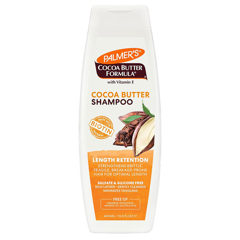 شامپو بيوتين و کره کاکائو پالمرز ‏ Palmers Cocoa Butter Formula Biotin Length Retention Shampoo