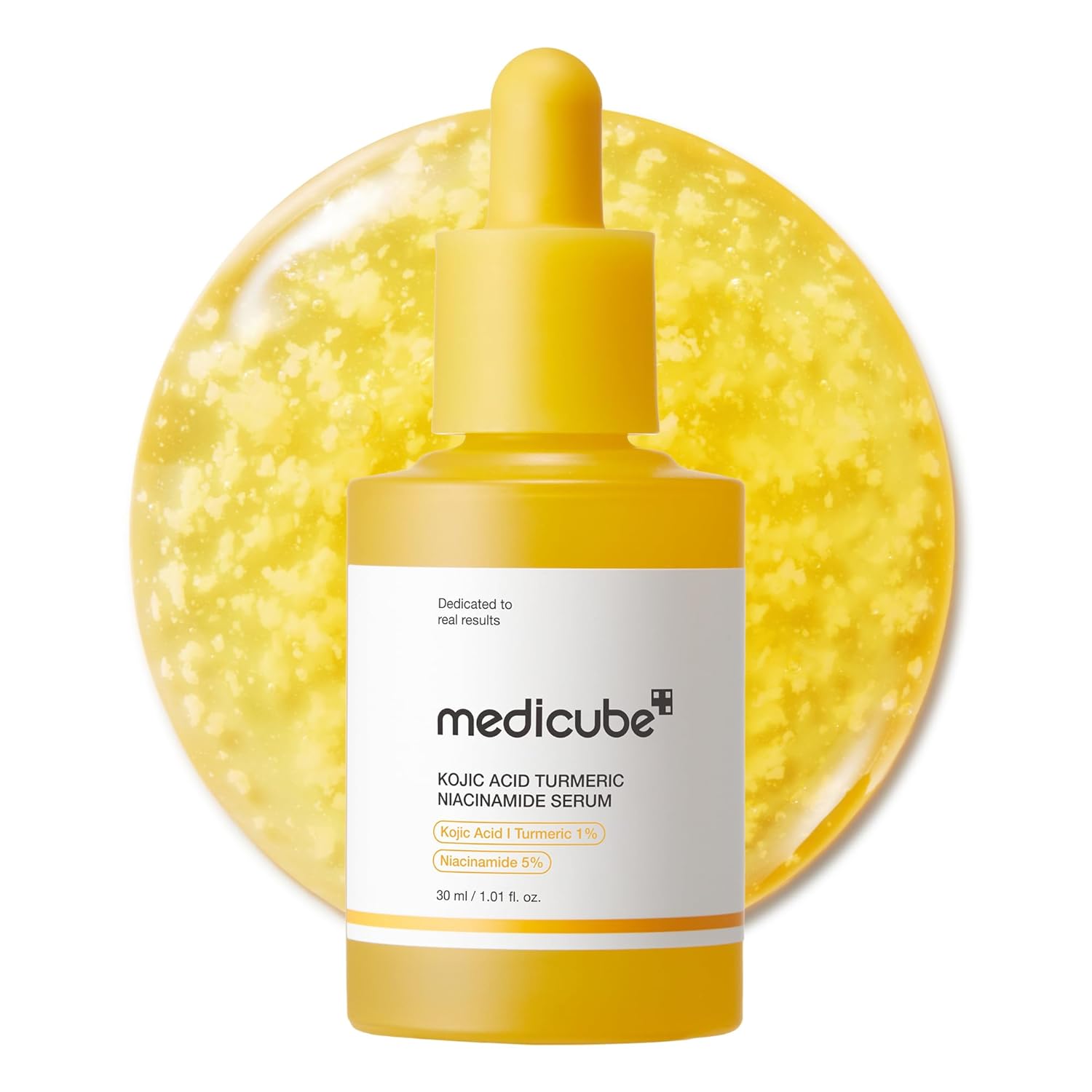 سرم کوجیک اسید و نیاسینامید مدی کیوب ضد لک و روشن کننده Medicube Kojic Acid Turmeric Niacinamide Serum