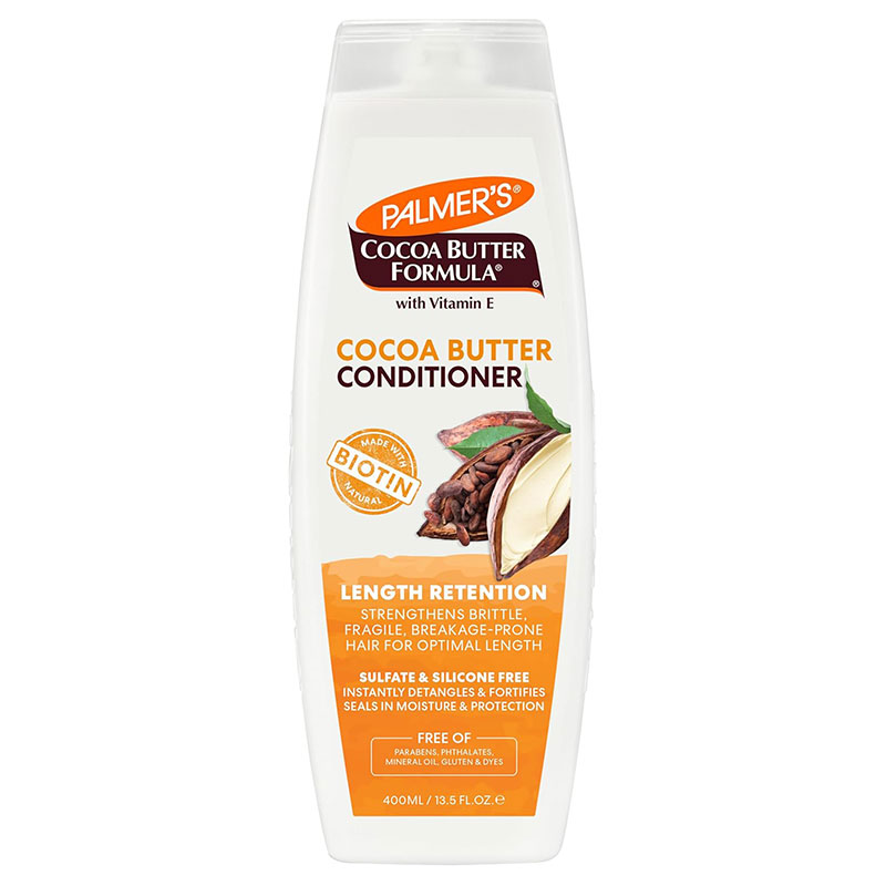 نرم کننده داخل حمام بيوتين پالمرز Palmers Cocoa Butter Formula + Biotin Length Retention Conditioner