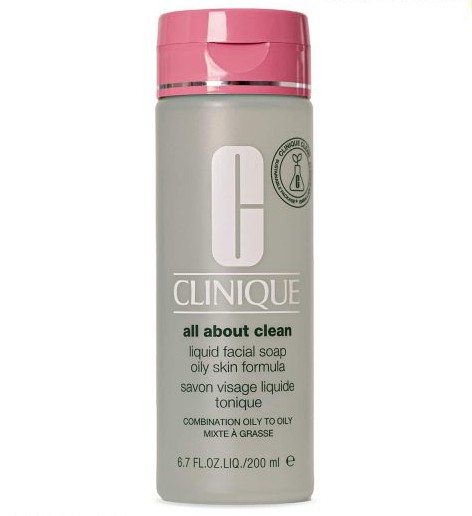 صابون مایع پوست چرب کلینیک سری آل ابوت کلین Clinique All About Clean Liquid Facial Soap Oily Skin