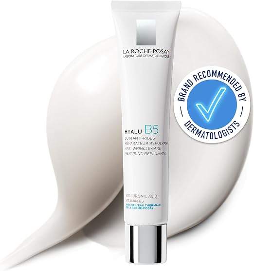 کرم هیالورونیک اسید ویتامین B5 لاروش پوزای La Roche-Posay Hyalu B5 Anti-Wrinkle Face Moisturiser With Hyaluronic Acid For 40ml