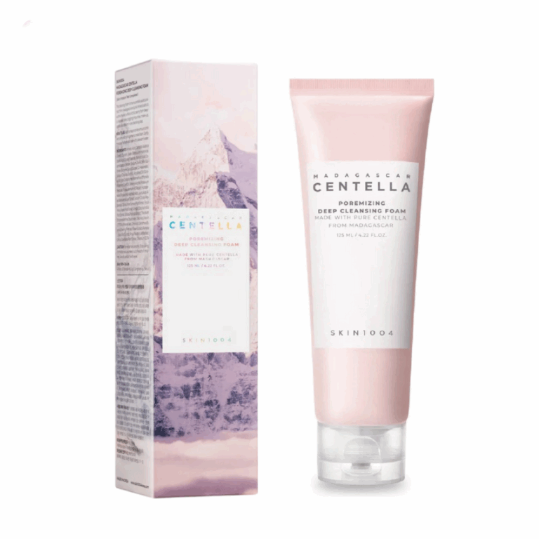 فوم پاک‌کننده عمیق منافذ سنتلا ماداگاسکار اسکین SKIN1004 Madagascar Centella Poremizing Deep Cleansing Foam 1004
