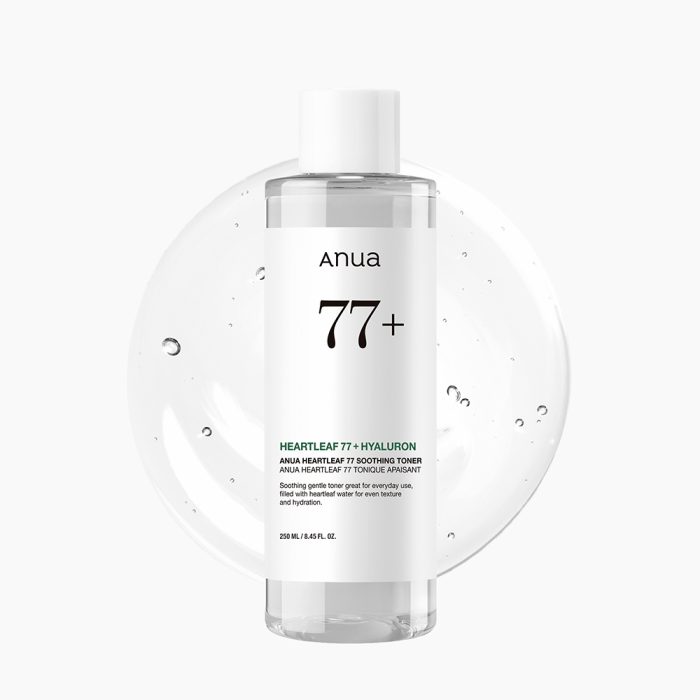تونر آبرسان و تسکین‌دهنده هارتلیف ۷۷ آنوا Anua Heartleaf 77 Soothing Toner pH 5.5