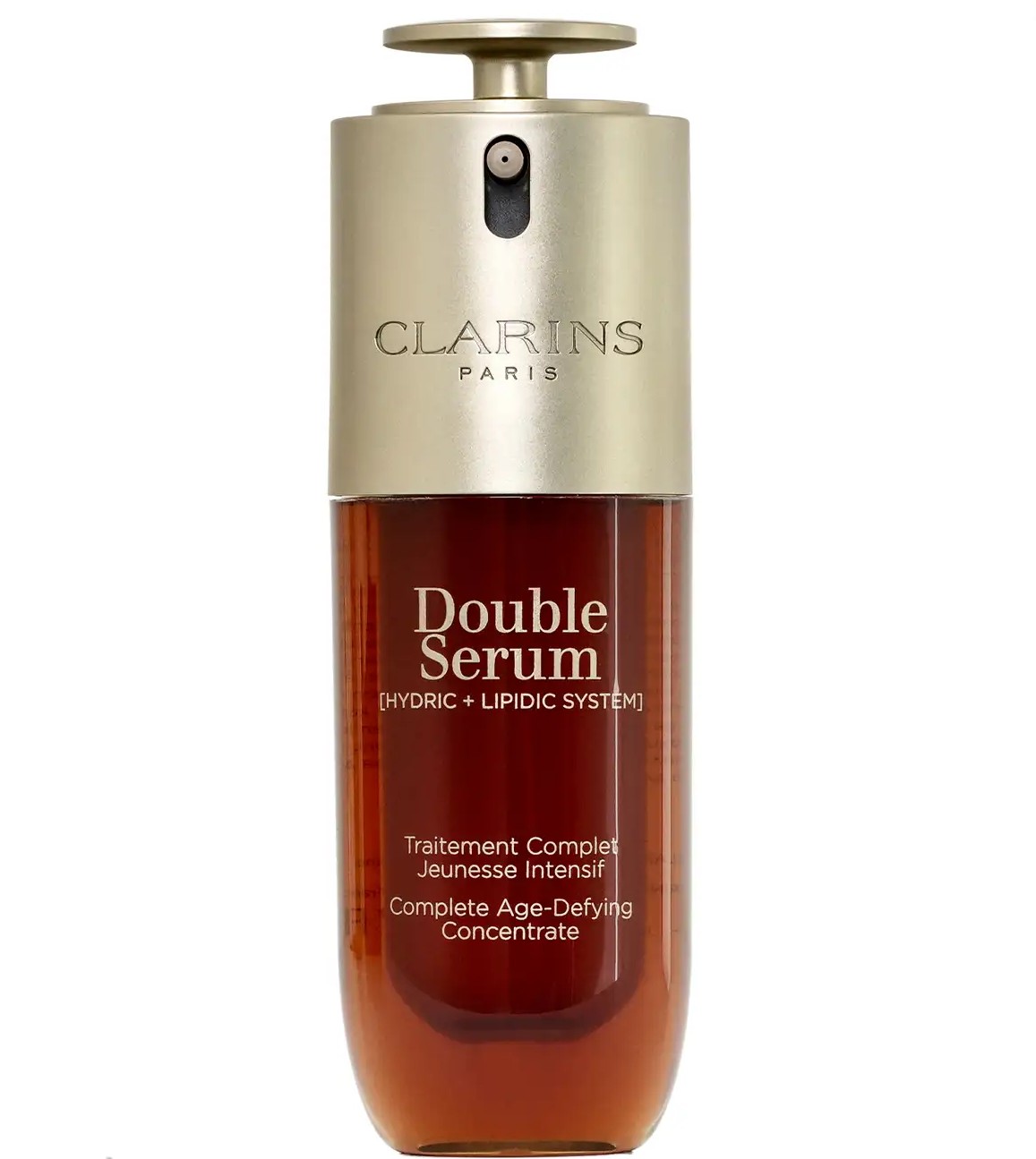 سرم جوان ساز Double Serum کلارنس Clarins Double Serum [Hydric+Lipidic System]