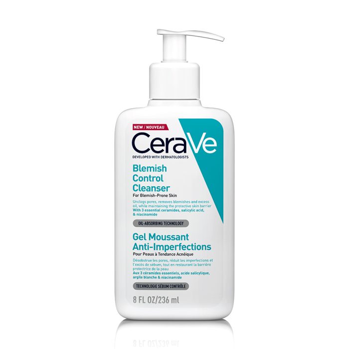 ژل شستشوی ضدجوش و لک سراوی 236 میلی لیتر Cerave Blemish Control Cleanser 236ml