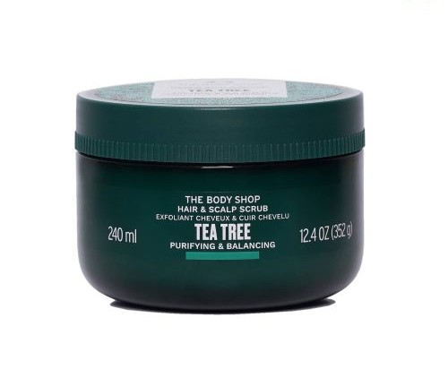 اسکراب کف سر بادی شاپ Tea Tree the Body shop hair & scalp scrub